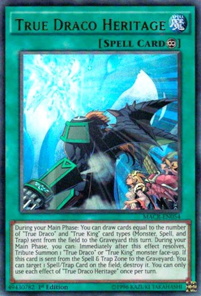 True Draco Heritage (MACR-EN054) - Ultra Rare