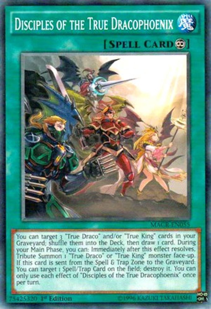 Disciples of the True Dracophoenix (MACR-EN055) - Common