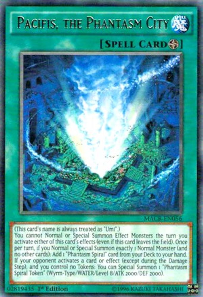 Pacifis, the Phantasm City (MACR-EN056) - Rare