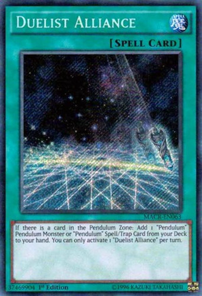 Duelist Alliance (MACR-EN063) - Secret Rare
