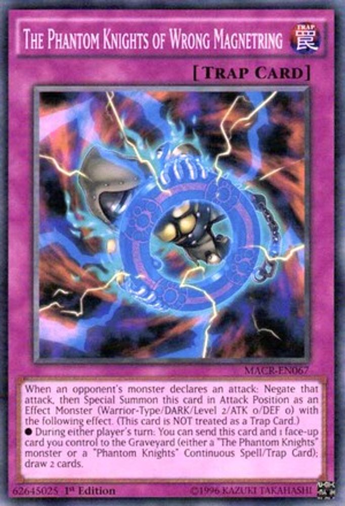 The Phantom Knights of Wrong Magnetring (MACR-EN067) - Common