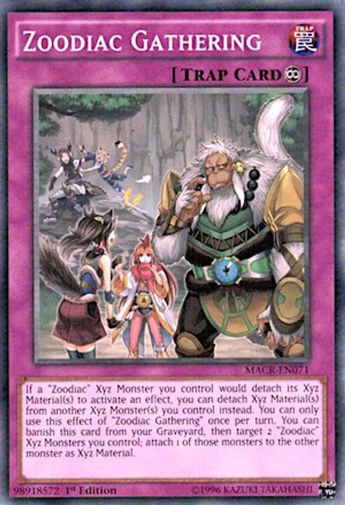 Zoodiac Gathering (MACR-EN071) - Common