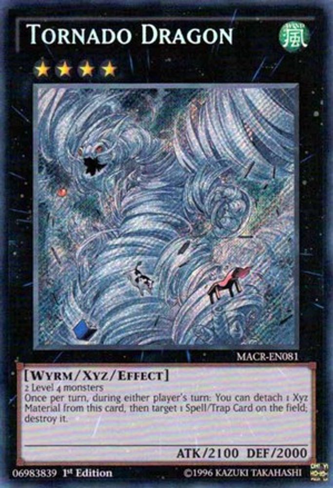Tornado Dragon (MACR-EN081) - Secret Rare
