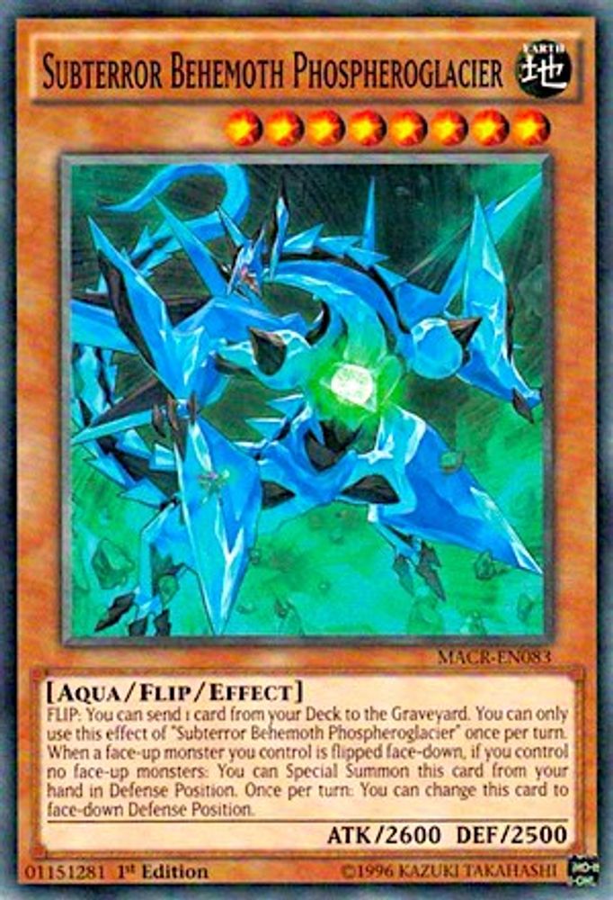 Subterror Behemoth Phospheroglacier (MACR-EN083) - Common