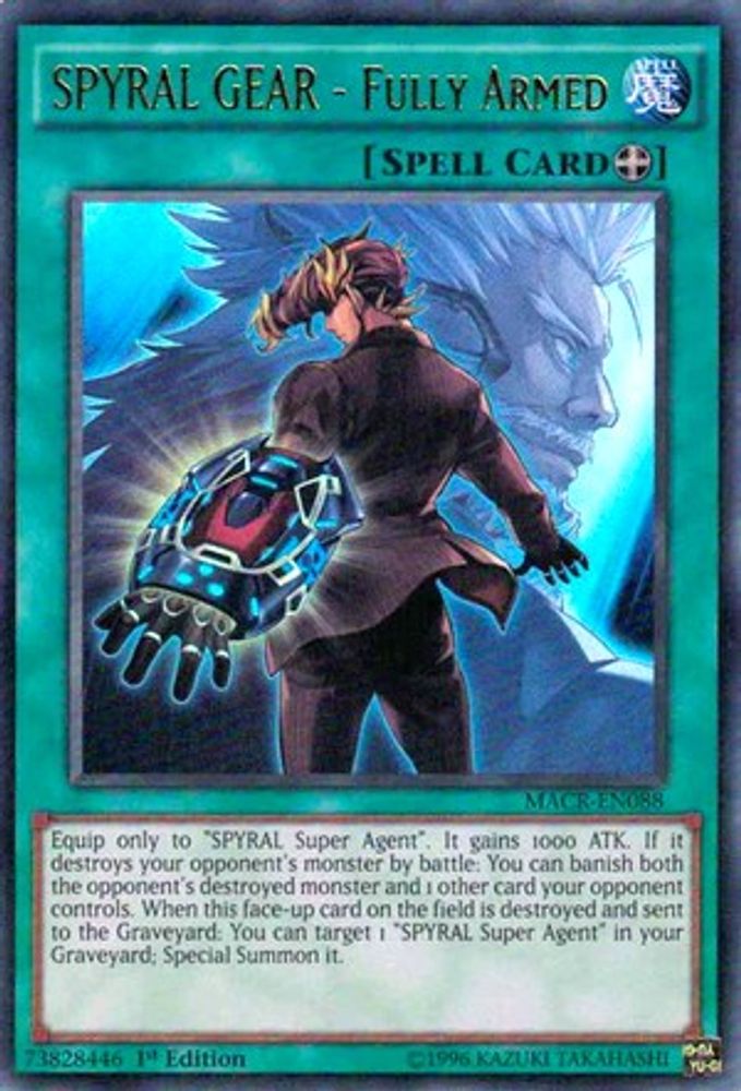 SPYRAL GEAR - Fully Armed (MACR-EN088) - Ultra Rare