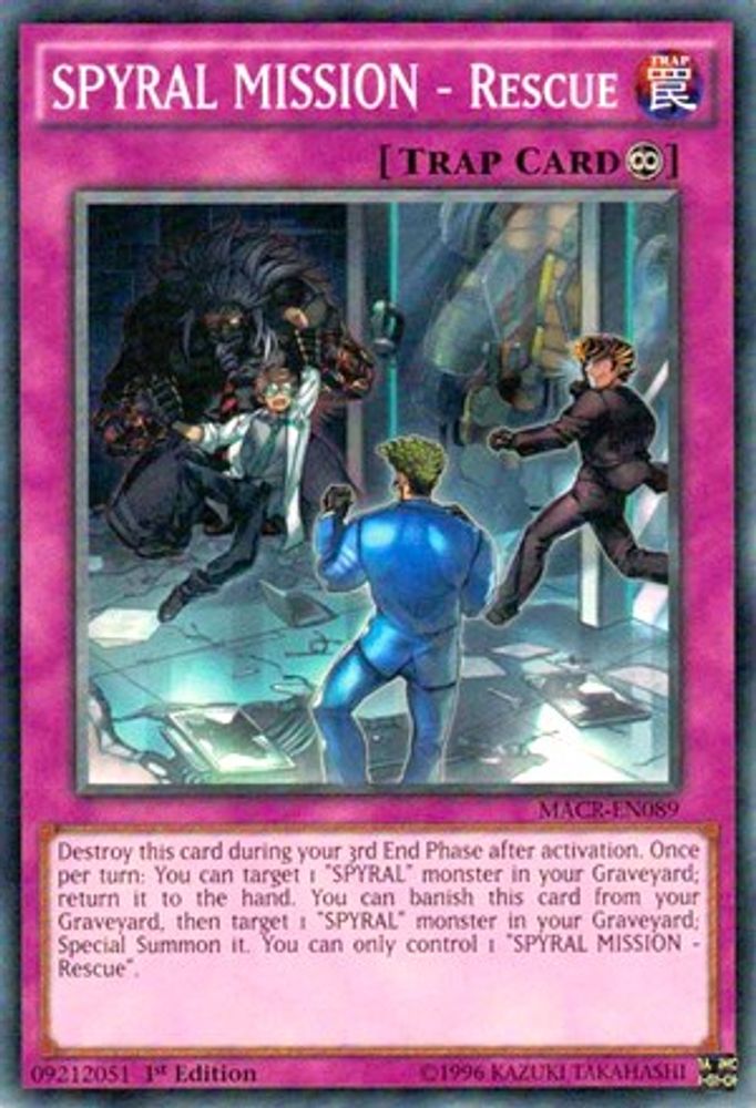 SPYRAL MISSION - Rescue (MACR-EN089) - Common