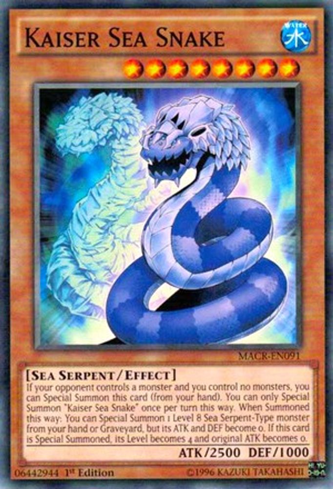Kaiser Sea Snake (MACR-EN091) - Common