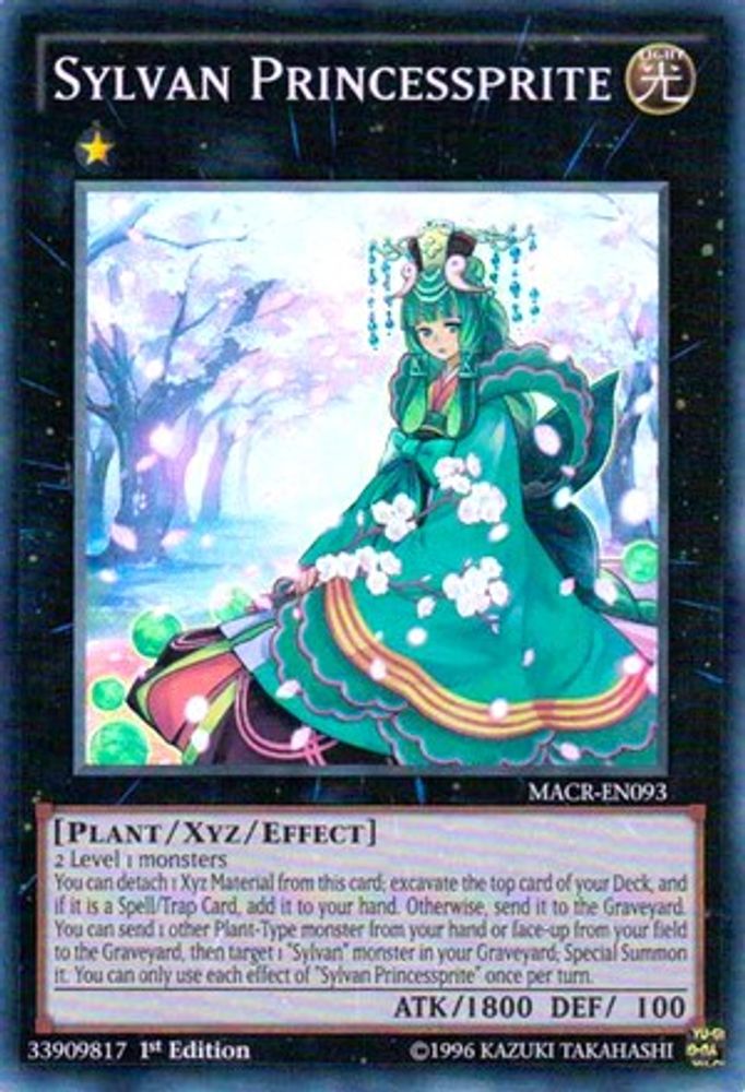 Sylvan Princessprite (MACR-EN093) - Super Rare