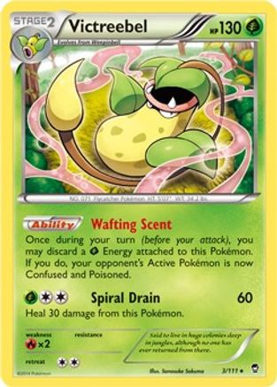 Victreebel - 3/111 (XY Furious Fists)/111  - Rare