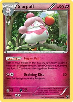 Slurpuff - 95/146 (XY Base Set)/146  - Rare