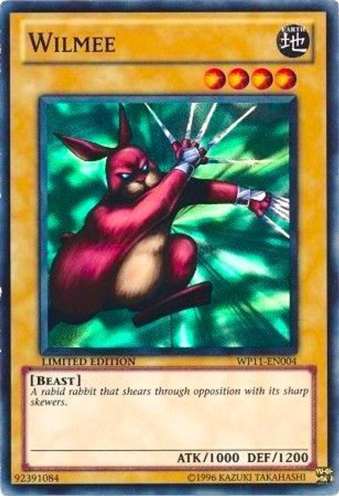 Wilmee (WP11-EN004) - Super Rare
