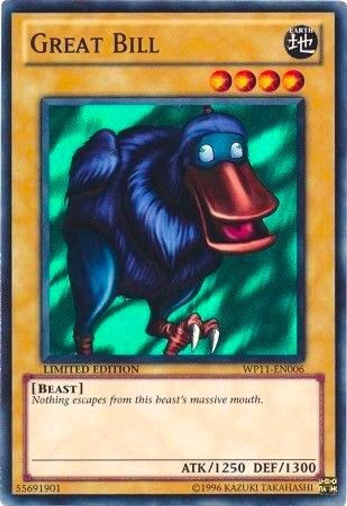 Great Bill (WP11-EN006) - Super Rare