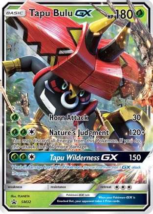 Tapu Bulu GX SM32  - Holofoil - Promo