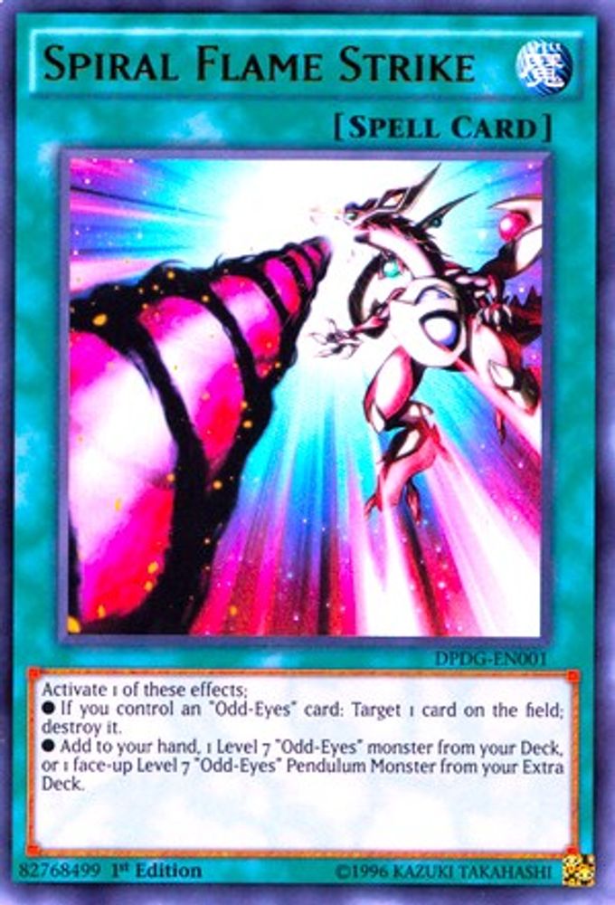 Spiral Flame Strike (DPDG-EN001) - Ultra Rare