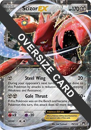 Scizor EX - 76/122/122  - Holofoil - Promo