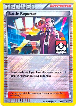 Battle Reporter (Pokemon League) 088/111  - Reverse Holofoil - Promo