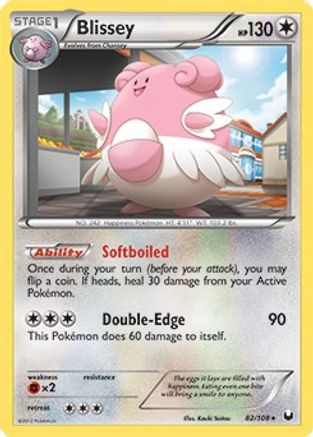 Blissey (82/108) (Battle Arena Deck exclusif) (Thème Deck exclusif) [Noir et blanc : Dark Explorers] 
