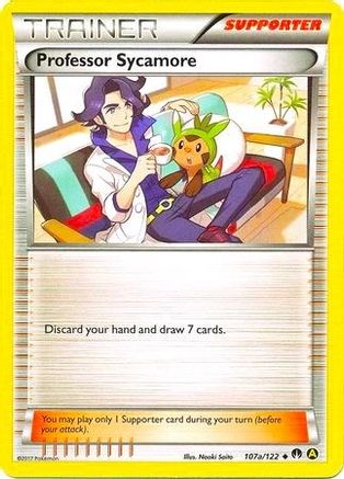 Professor Sycamore - 107a/122 (Non-Holo)/122  - Promo