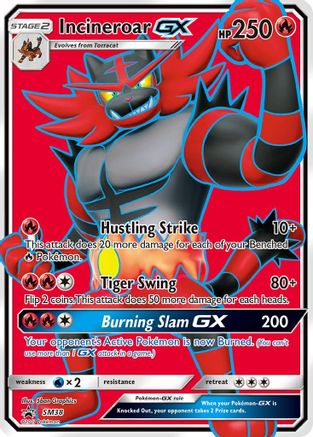 Incineroar GX SM38  - Holofoil - Promo