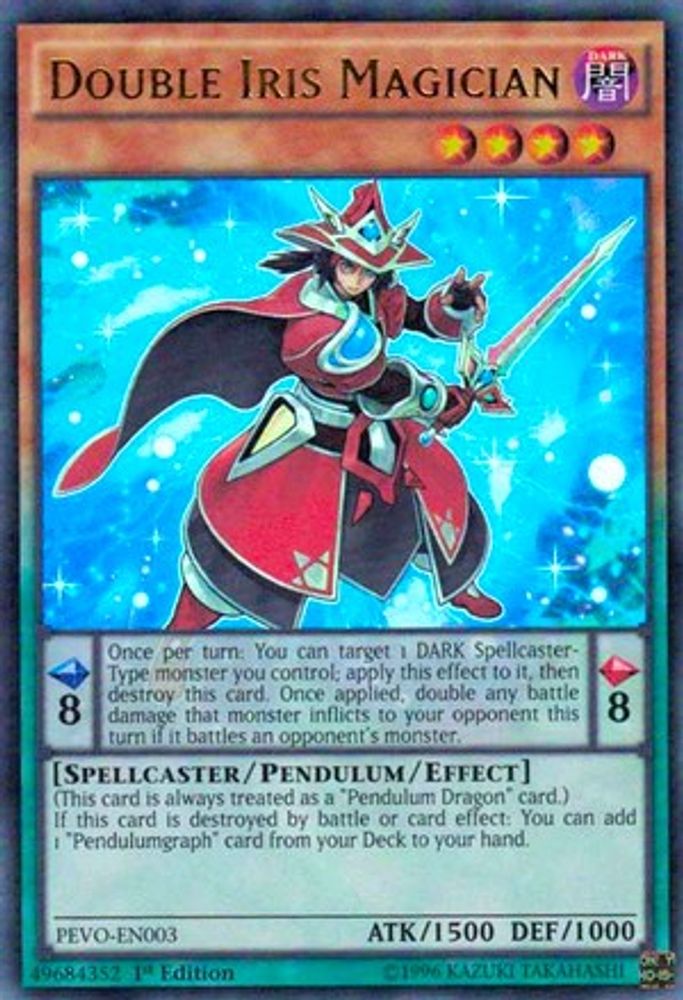 Double Iris Magician (PEVO-EN003) - Ultra Rare