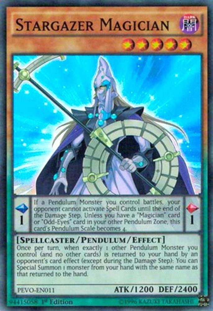 Stargazer Magician (PEVO-EN011) - Super Rare