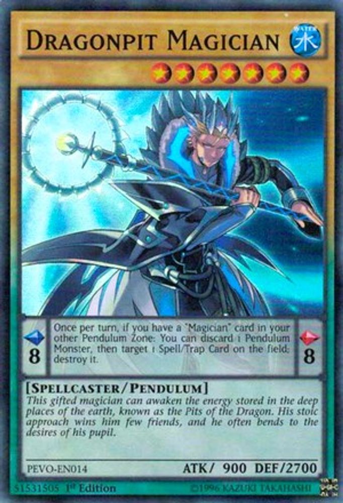 Dragonpit Magician (PEVO-EN014) - Super Rare