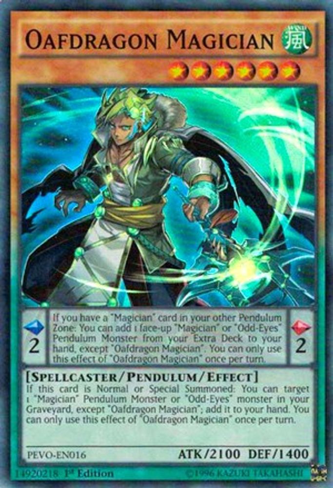 Oafdragon Magician (PEVO-EN016) - Super Rare
