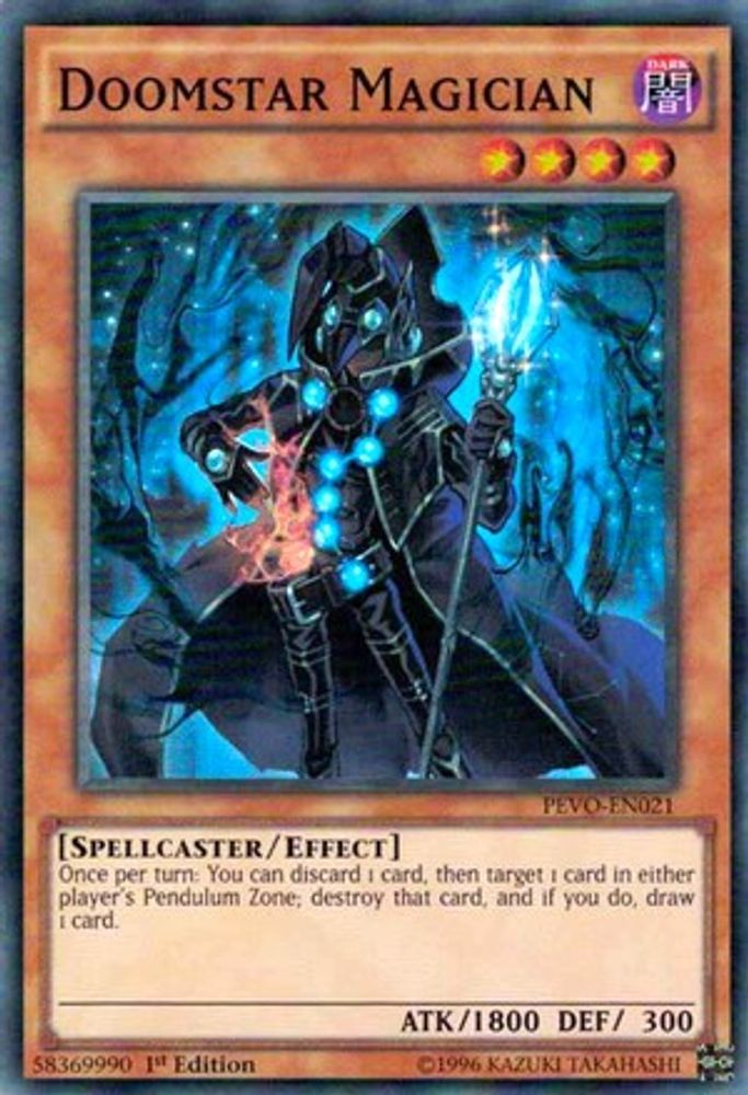 Doomstar Magician (PEVO-EN021) - Super Rare