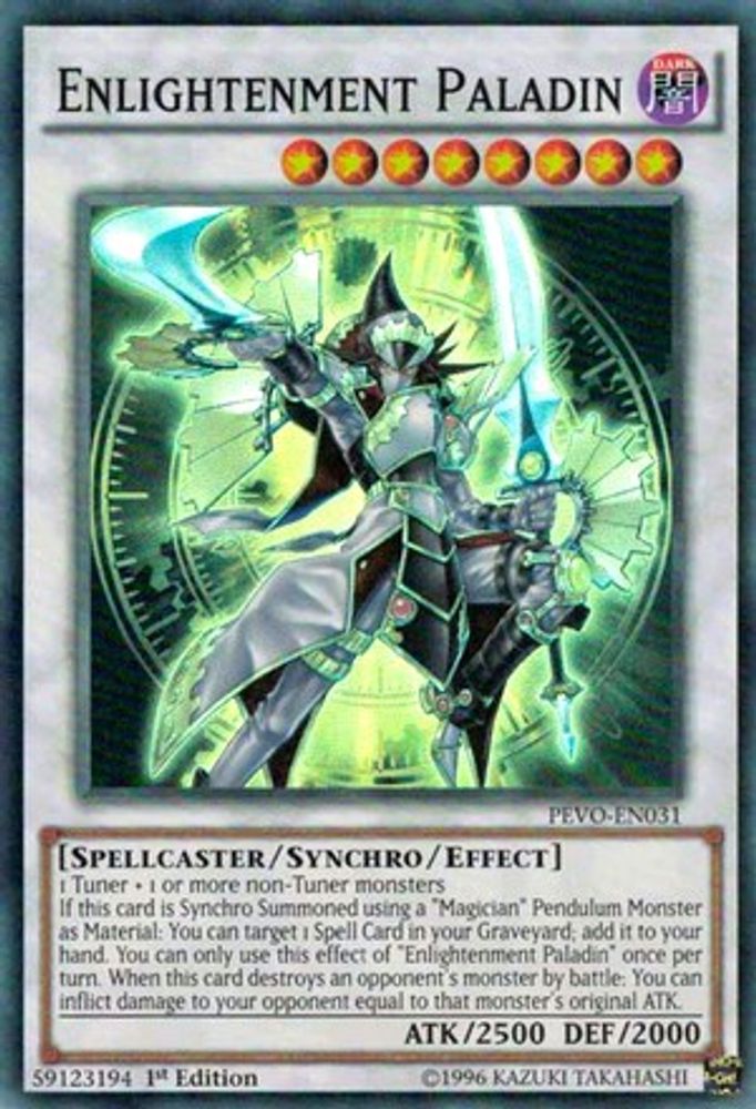 Enlightenment Paladin (PEVO-EN031) - Super Rare