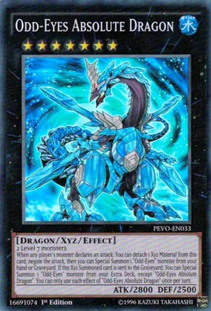 Odd-Eyes Absolute Dragon (PEVO-EN033) - Super Rare