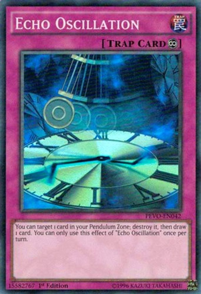 Echo Oscillation (PEVO-EN042) - Super Rare