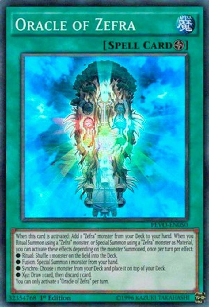 Oracle of Zefra (PEVO-EN050) - Super Rare