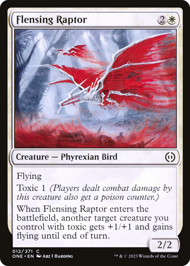 Flensing Raptor [Phyrexia : Tous seront un] 