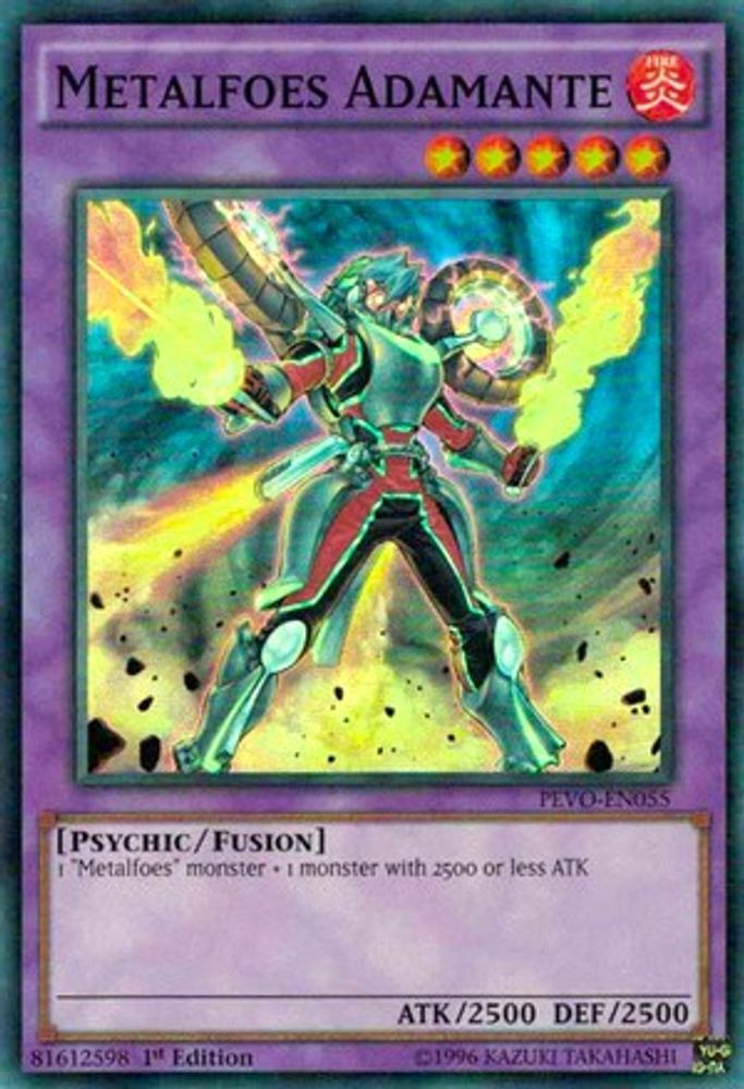 Metalfoes Adamante [PEVO-EN055] Super Rare 