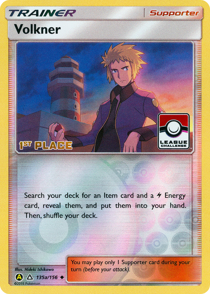 Volkner 135a  - Reverse Holofoil - Uncommon