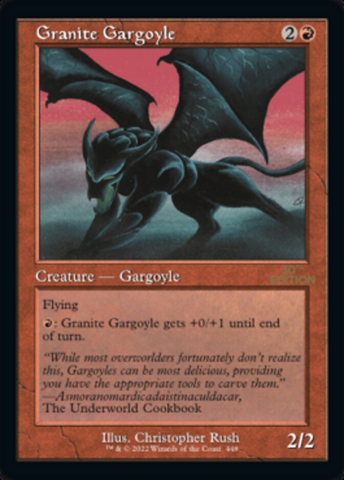 Granite Gargoyle (30A-448) - 30th Anniversary Edition
