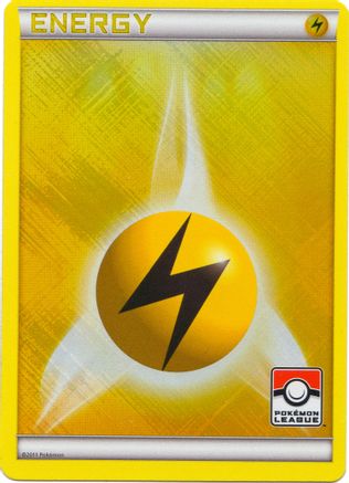 Lightning Energy (2011 Pokemon League)  - Holofoil - Promo