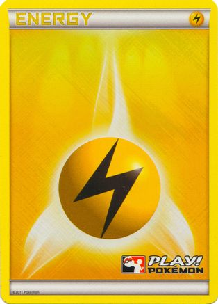Lightning Energy (2011 Play! Pokemon)  - Holofoil - Promo