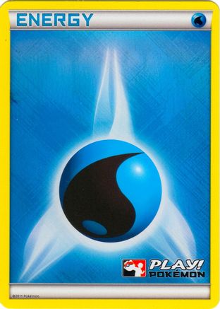 Water Energy (2011 Play! Pokemon)  - Holofoil - Promo