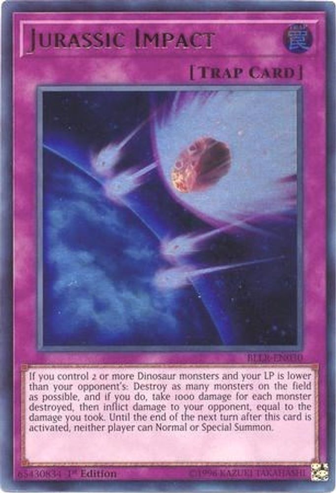 Jurassic Impact (BLLR-EN030) - Ultra Rare