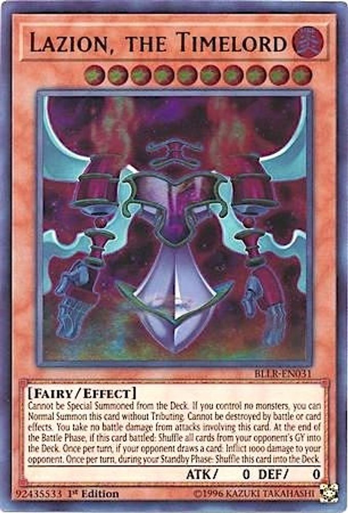 Lazion, the Timelord (BLLR-EN031) - Ultra Rare