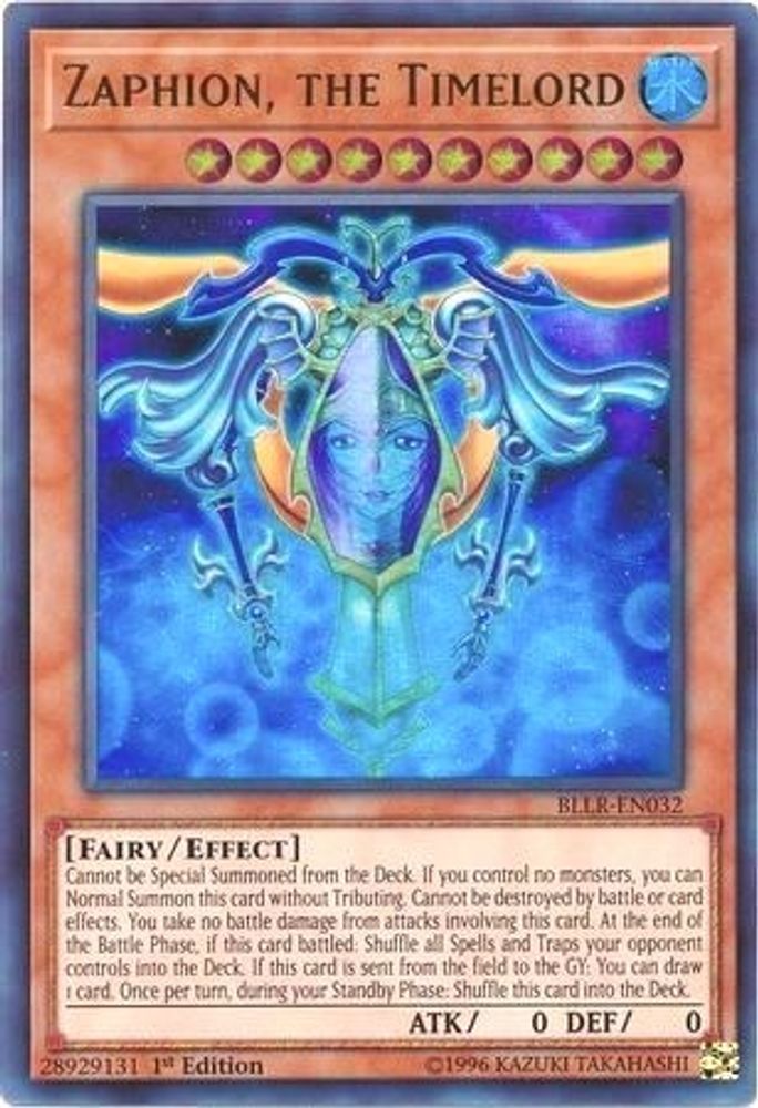 Zaphion, the Timelord (BLLR-EN032) - Ultra Rare