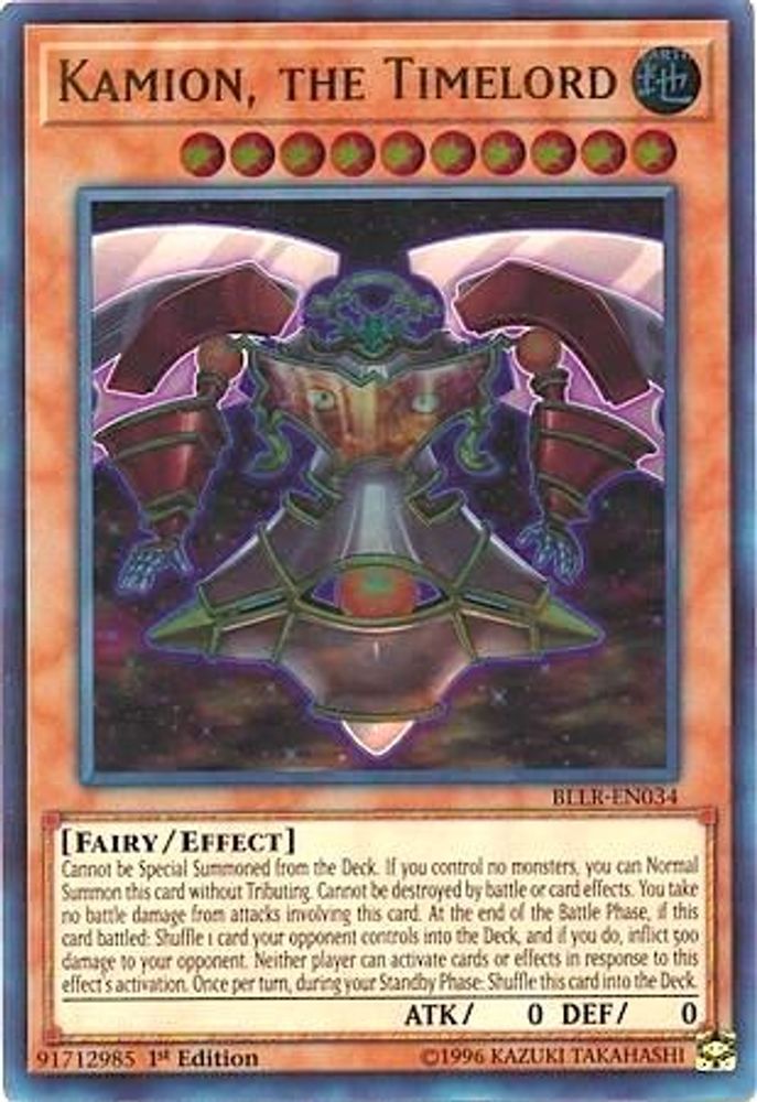 Kamion, the Timelord (BLLR-EN034) - Ultra Rare
