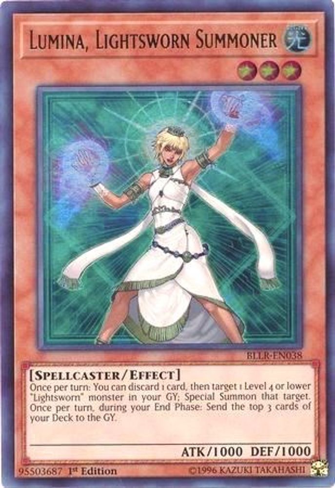 Lumina, Lightsworn Summoner (BLLR-EN038) - Ultra Rare