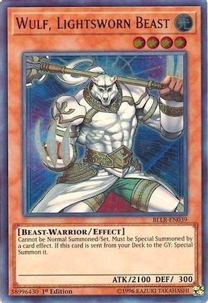 Wulf, Lightsworn Beast [BLLR-EN039] Ultra Rare