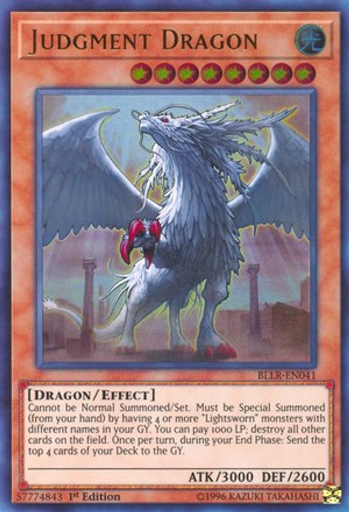 Judgment Dragon (BLLR-EN041) - Ultra Rare