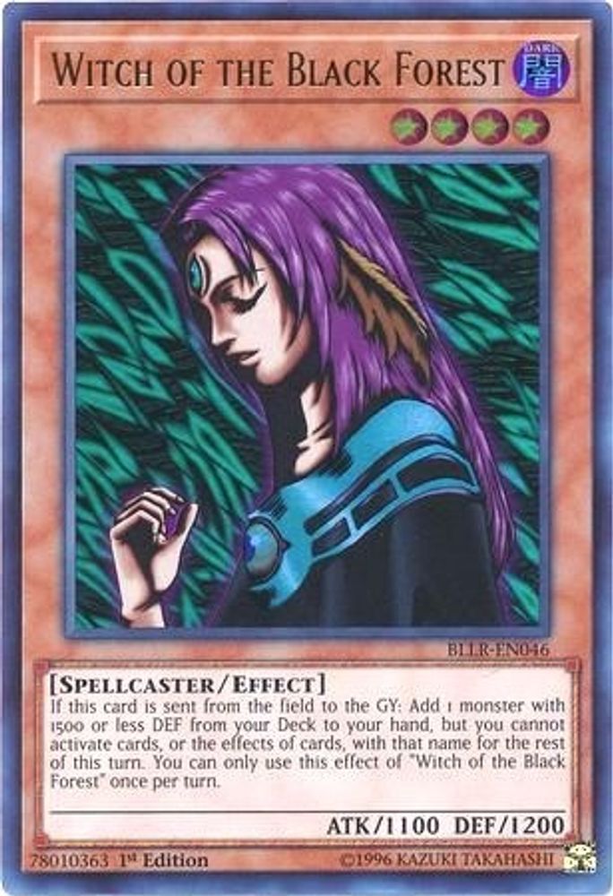 Witch of the Black Forest (BLLR-EN046) - Ultra Rare