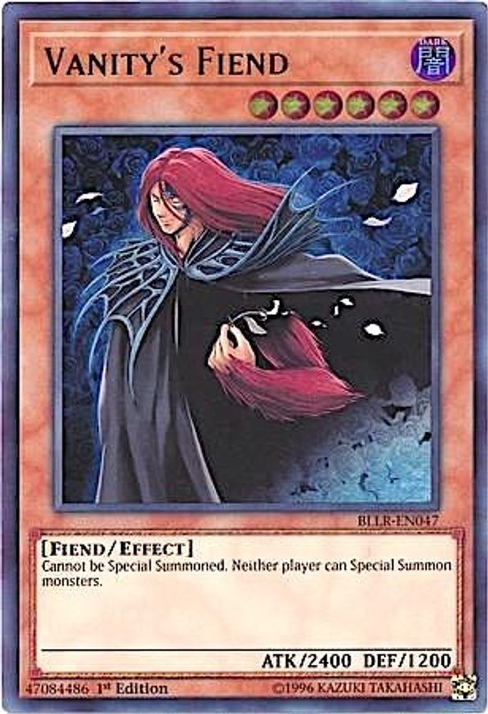 Vanity's Fiend (BLLR-EN047) - Ultra Rare