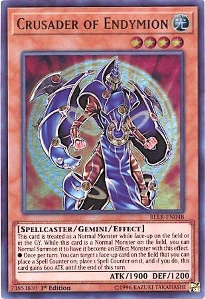 Crusader of Endymion (BLLR-EN048) - Ultra Rare