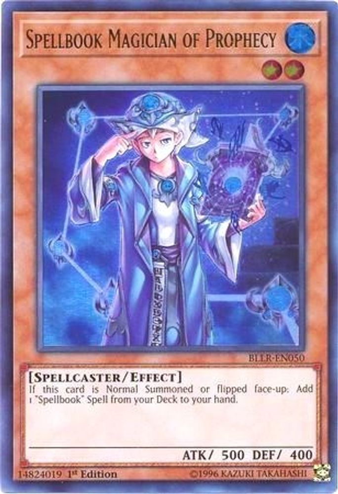 Spellbook Magician of Prophecy (BLLR-EN050) - Ultra Rare